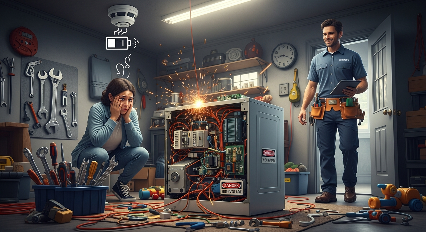 The Hidden Dangers of DIY Appliance Repairs: When to Call A Professional